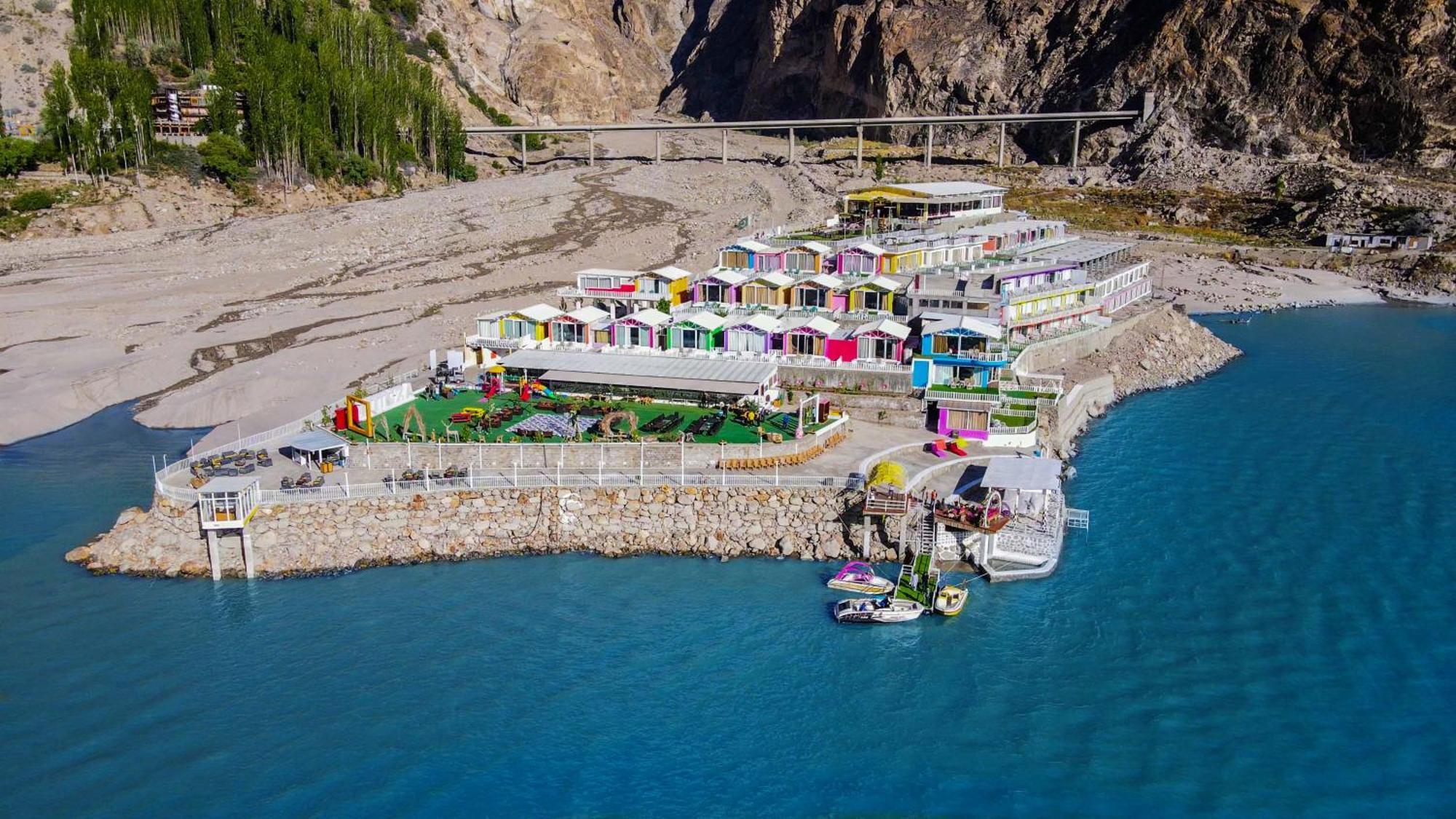 Luxus Hunza Attabad Lake Resort Karimabad  Esterno foto